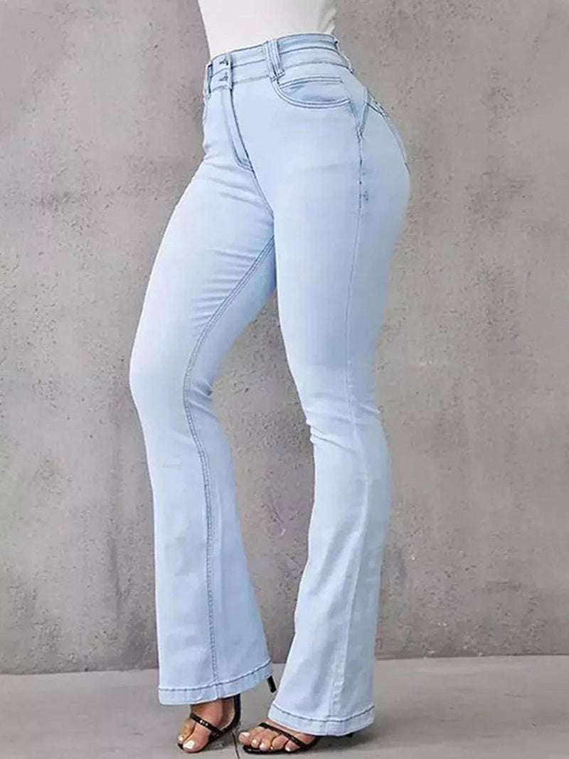 High Waist Flare Jeans for Women - Kim