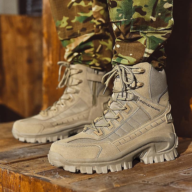 Waterproof Combat Boots for Outdoor Activities - ApexGear