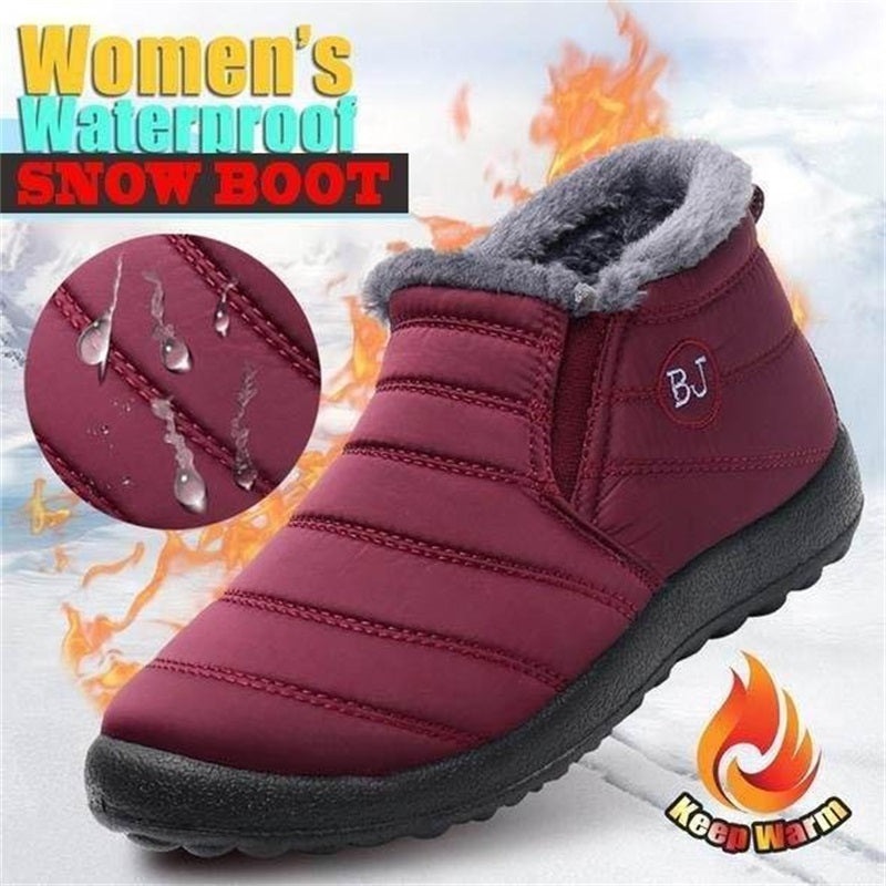 Warm Fur-Lined Snow Boots for All-Day Comfort – Olivia